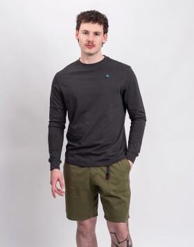 Klättermusen Root Logo LS Tee M's 961 Raven M