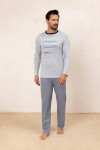 Regina 492 dlhé/r M-XL Z25/26 pánske pyžamo modrá XL