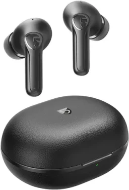 Soundpeats Life čierna / bezdrôtové slúchadlá / mikrofón / Bluetooth 5.2 / ANC / IPX4 / výdrž až 25 hodín (Life)