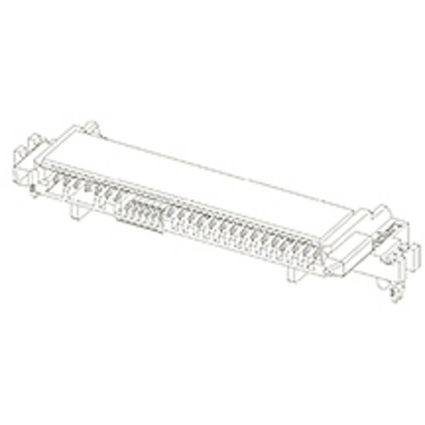 Molex vstavaná zásuvková lišta (štandardná) 787760001 1 ks; 787760001
