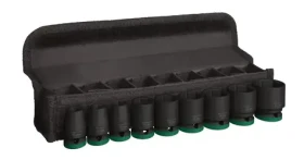 BOSCH 2608003038 / 9-dielna sada nástrčných kľúčov PRO Impact / 1/2" vonkajší štvorhran (2608003038)