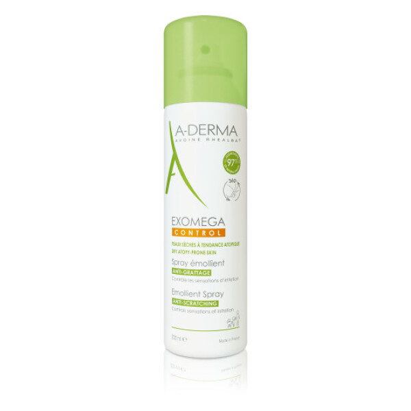A-DERMA Exomega Control Emolienčný sprej pre suchú kožu so sklonom k atopii 200 ml