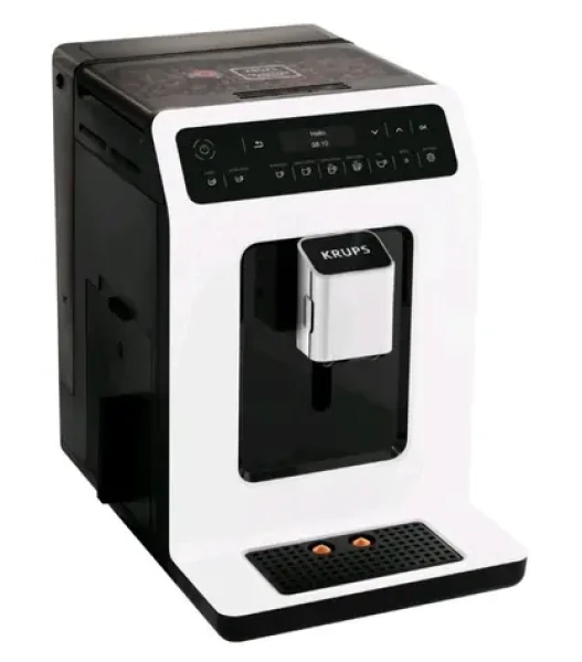 Krups Evidence EA8901 / automatický kávovar / 1450W / 15 bar / 2.3 l / biela (EA8901)