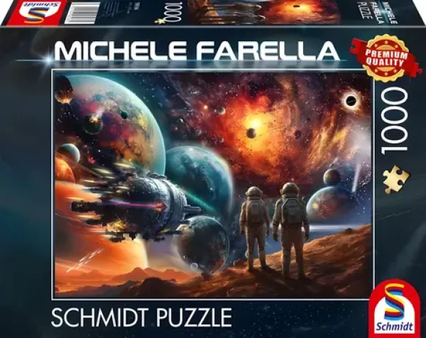 Schmidt Puzzle Farebná nádhera vesmíru /1000 dielikov/ od 12 rokov