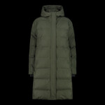 Dámska zimná bunda CMP s kapucňou, zateplená, nepremokavá, zelená (34K0096/F905) 48