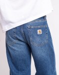 Carhartt WIP Landon Pant Blue marble used wash 33