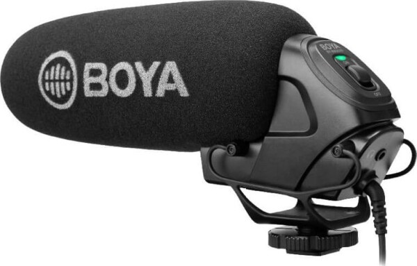 Boya BY-BM3030 čierna / Kondenzátorový mikrofón / smerový / TRS / TRRS / Plug-and-play (BY-BM3030)