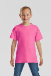 Fruit of the Loom Kids Valueweight T Detské tričko 16.1033 svetloružové light pink 128