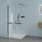 CERANO - Sprchová vanička štvorcová Loro - liaty mramor - biela matná - 90x90x3,5 CER-437087