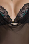 Passion Deliena chemise kolor:black