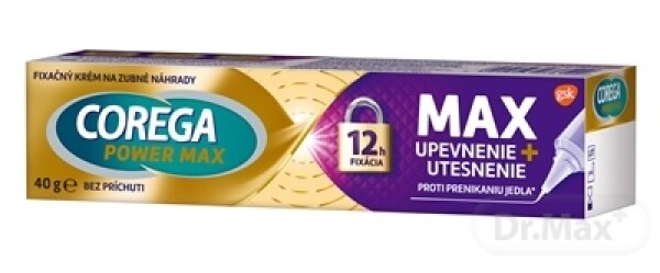 COREGA Power max upevnenie + utesnenie 40 g