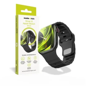 Mobile Origin Strap III remienok pre Apple Watch 49mm/46mm/45mm/44mm čierna (AWMS-03-BLK)