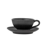 Bloomingville Šálka s podšálkou Neri Cappuccino 200 ml