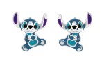 Disney Strieborné kôstkové náušnice Stitch Lilo & Stitch ES00037SRHL.CS