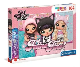 Clementoni Brilliant PUZZLE Na! Na! Na! Surprise Parádne mačky!