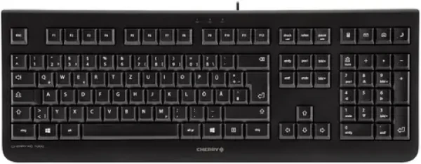 CHERRY JK-0800GB-2 čierna / Kancelárska klávesnica / drôtová / USB / GB layout (JK-0800GB-2)