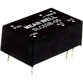 MEAN WELL SLC03B-12 DC / DC menič napätia, modul 250 mA 3 W Počet výstupov: 1 x; SLC03B-12