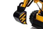 Mamido Mamido Detský elektrický bager CAR-26B žltý | 4x4 | RC 2.4Ghz | EKO koža | 12V10Ah