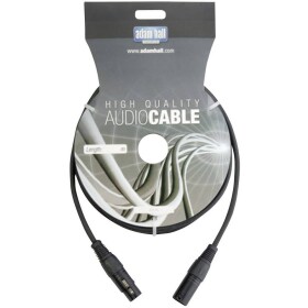 AH Cables KDMX6 DMX prepojovací kábel [1x XLR zástrčka - 1x XLR zásuvka] 6.00 m; KDMX6 - Adam Hall Cables K3DMF0600