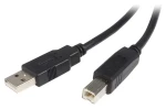 StarTech USB 2.0 AB 3M čierna / Kábel / 480 Mbit/s (USB2HAB3M)