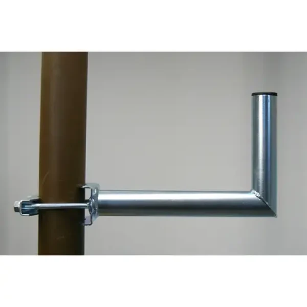 OEM Držiak antény na stožiar 30 cm / Stožiarový držiak / galvanický zinok / priemer 42 mm (PK30S42)