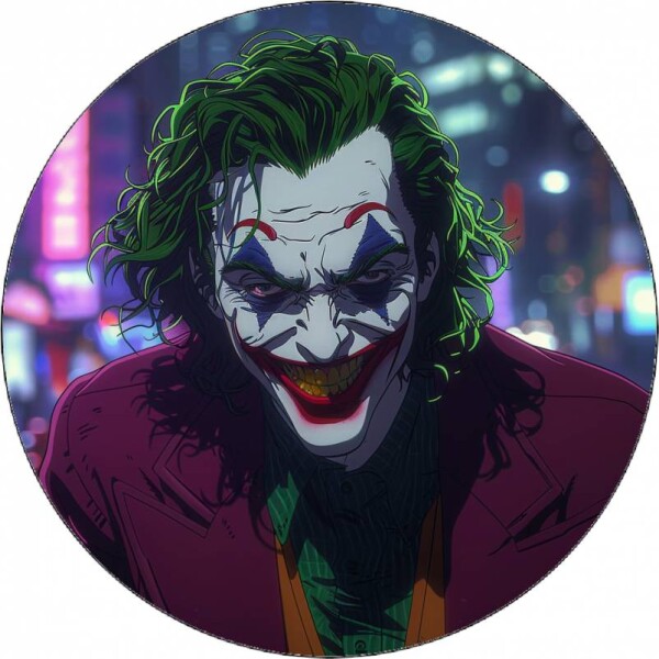 Jedlý papier Joker v tvare 19,5 cm - Pictu Hap