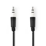 Nedis Stereo Audio kábel jack 3.5 mm (M) - jack 3.5 mm (M) 1.00 m čierna (CAGL22005BK10)