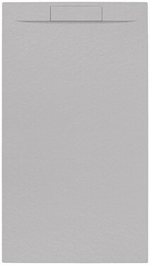 Sprchová vanička obdĺžniková SAT Fusion 160x90 cm liaty mramor Gris Perla SATFU16090GRP SATFU16090GRP