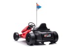 Mamido Detská elektrická motokára A035 Drift červená