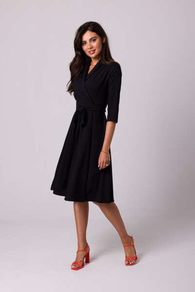 Dámske šaty B255 čierne - BeWear XXL