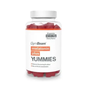 Melatonín PLUS Yummies - GymBeam (čerešňa, 50 kaps.) (113152-1-50caps-cherry)