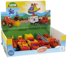 Lena Auto Mini Compact v displeji 5 druhov 12 cm