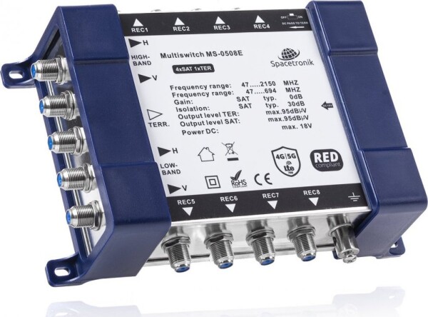 Spacetronik Multiswitch 5/8 Spacetronik E-Series MS-0508E