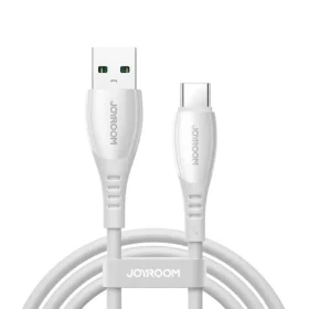 Joyroom S-A59 Vibrant Series Nabíjací kábel USB-A (M) - USB-C (M) 3A 1.2m biela (6956116764159)