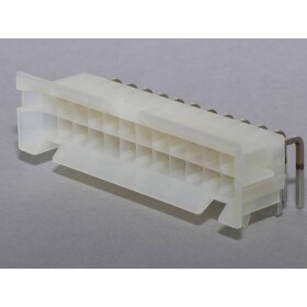 Molex vstavaná zásuvková lišta (štandardná) Počet pólov 24 15249247 1 ks Tray; 15249247