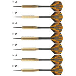 Šípky Harrows Club Brass Steeltip HS-TNK-000013089 21 gR
