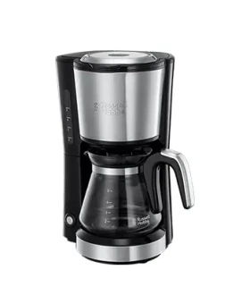 Russell Hobbs Compact Home 24210-56 / kávovar na prekvapkávanú kávu / 0.74L kanvica / čierno-strieborná (24210-56)