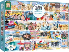 GIBSONS Puzzle Lehátka a oslíci