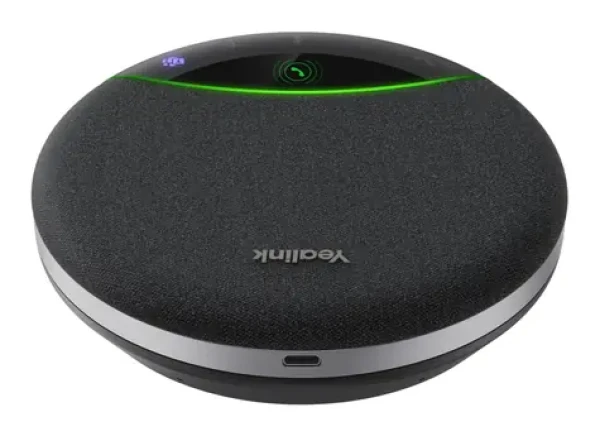 Yealink SP96 čierna / Konferenčný reproduktor / Bluetooth 5.3 / USB-C / 6 mikrofónov / Výdrž až 26 hodín (SP96 USB-C/A)