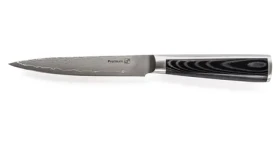G21 Damascus Premium 13 cm / Kuchynský nôž / Damašková oceľ / Dĺžka čepele 13 cm (G21-DMSP-13KL)