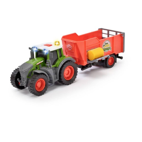 DICKIE Farm Traktor Fendt prívesom 26cm