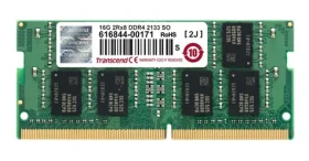 Transcend 16GB (1x16GB) 2133MHz / SODIMM / DDR4 / CL15 / 1.2V / 2Rx8 (TS2GSH64V1B)