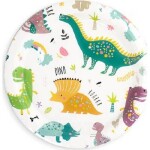 Papierový tanier dinosaurus 18cm 6ks Party Pal Party Pal