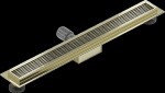 MEXEN/S - Flat M33 odtokový žľab 70, zlatý 1533070-15