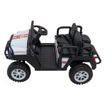 Mamido Detské elektrické autíčko Buggy Champion 24V štvormiestne biele