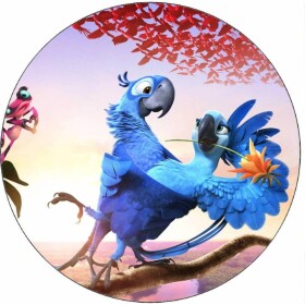 Jedlý papier Rio 2, papagáj Rio, 19,5 cm - Pictu Hap