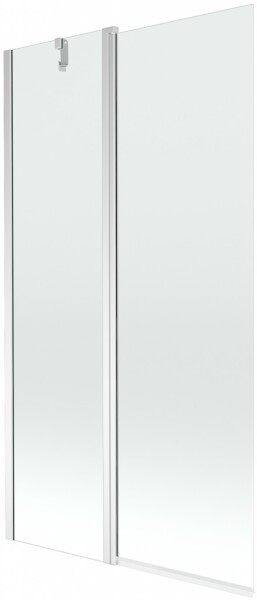 MEXEN - Flip vaňová zástena 1-krídlo 100x150, transparent, chróm 894-100-101-01-00