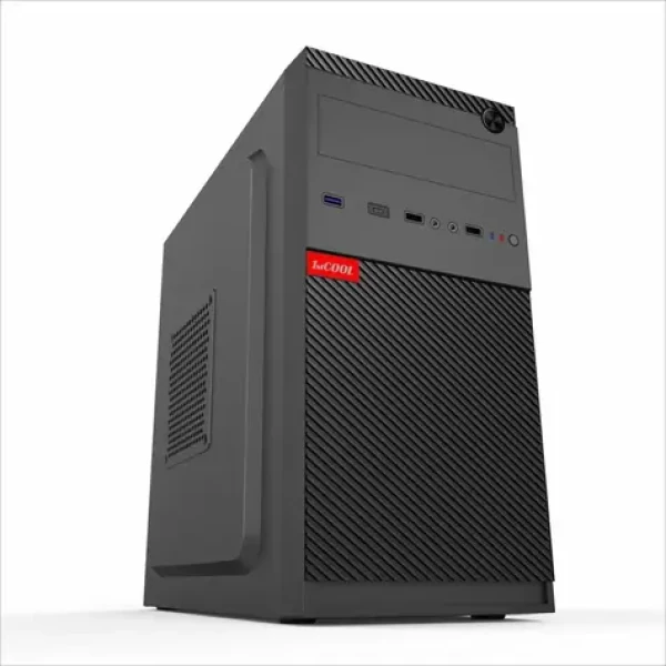 1stCool STEP 5 čierna / PC skriňa / mATX / USB-C 3.2 / USB 3.0 / 2x USB 2.0 (MC-STEP5-AU-USB3-C)