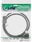InLine DisplayPort kábel uhlový vpravo čierna / DisplayPort kábel / 8K UHD-2 / 2 m (17152R)