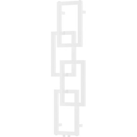 MEXEN - Grid vykurovací rebrík/radiátor dekoratívny 1115 x 360 mm, 279 W, biela W215-1115-360-00-20